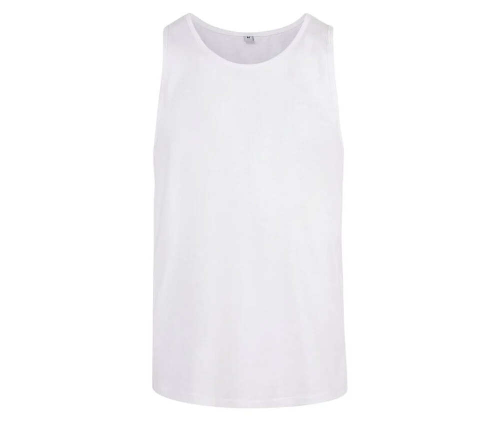 Build Your Brand BYB011 Basic Tanktop – White