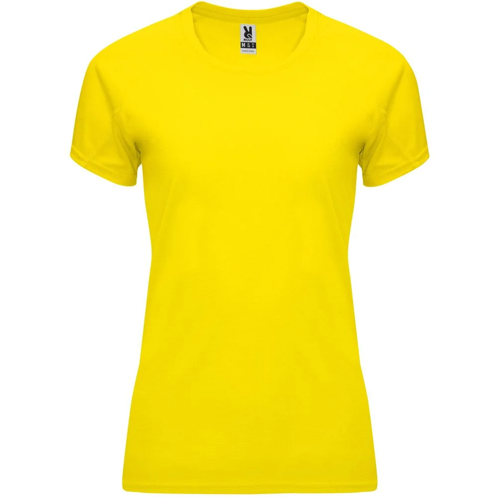 Roly CA0408 Sport Raglan T-shirt Dames – Geel