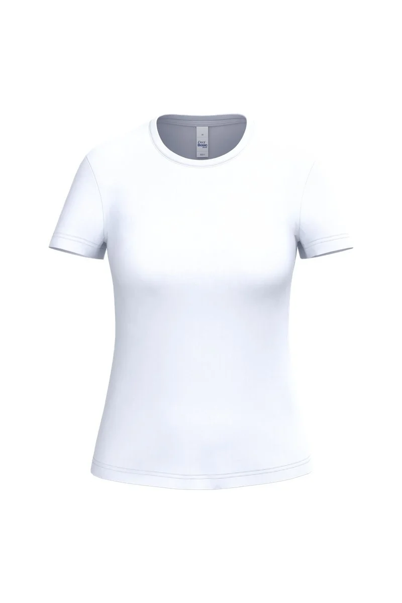 iDeal Basic Brand IB311 T-shirt Dames – Ideal White