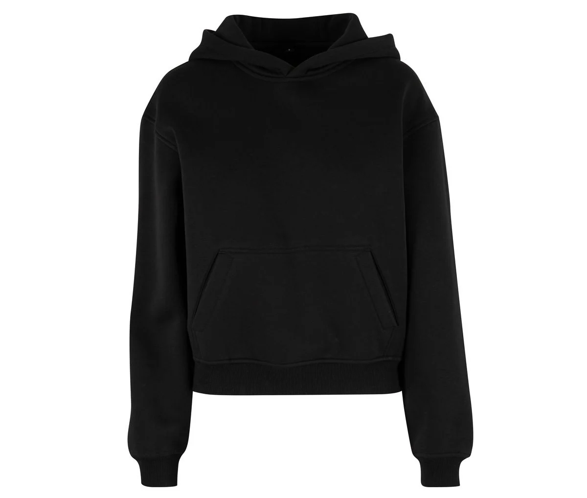 Build Your Brand BY444 Oversized Hoodie Dames – Black