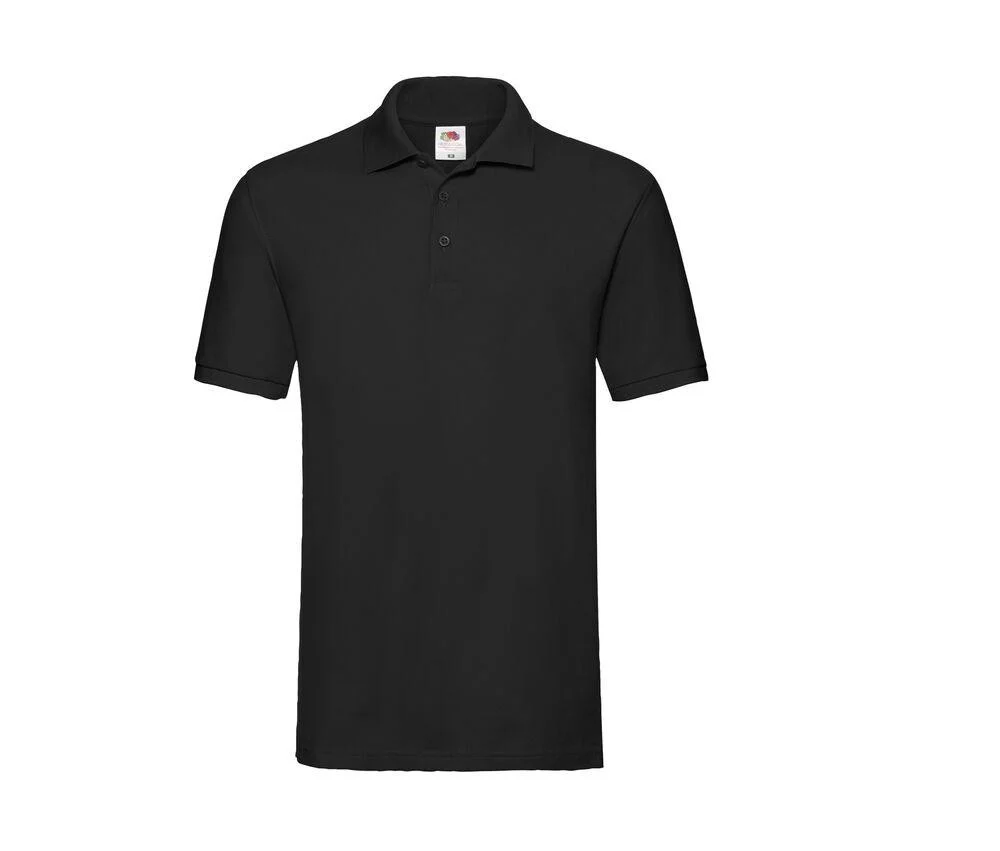 Fruit of the Loom SC385 Premium Polo – Black
