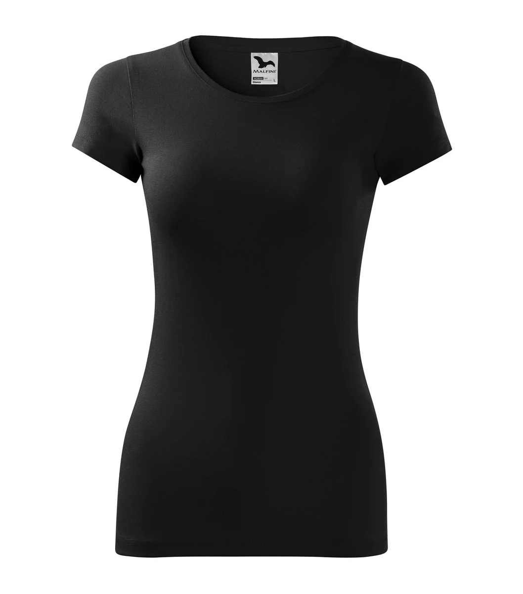 Malfini 141 Glance T-shirt Dames – Zwart