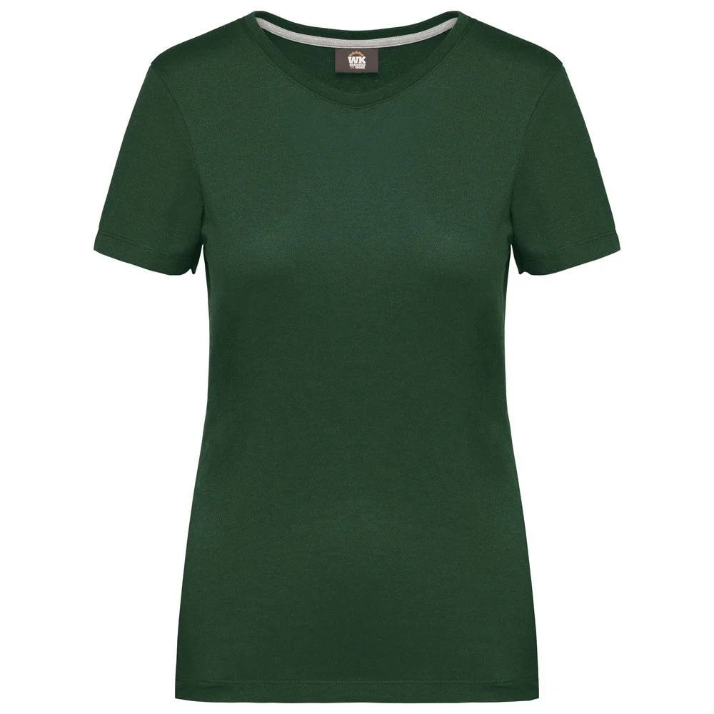 WK. Designed To Work WK307 T-shirt Dames – Bosgroen