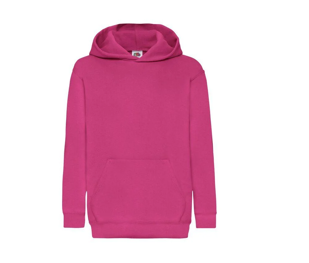 Fruit of the Loom SC371 Kinderhoodie – Fuchsia