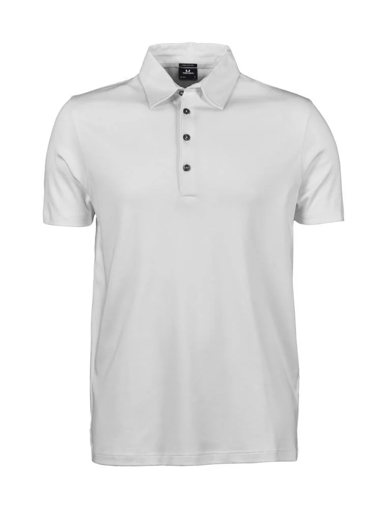 Tee Jays TJ1440 Pima Katoenen Polo Heren – White