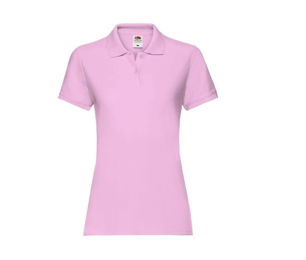 Fruit of the Loom SC386 Premium Polo Dames – Light Pink
