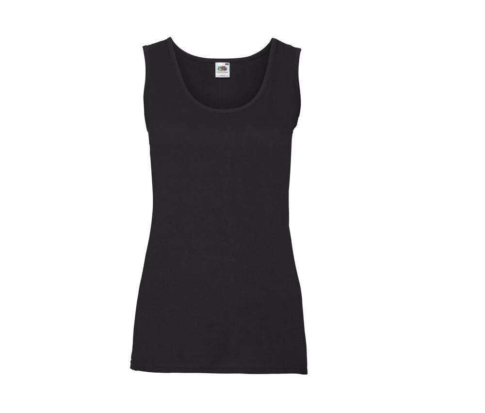 Fruit of the Loom SC1376 Tanktop Dames – Black