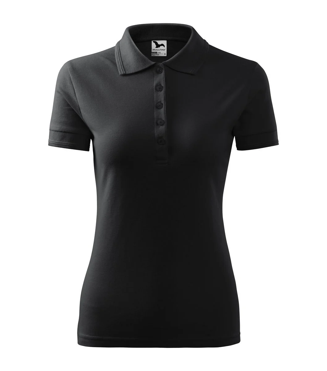 Malfini 210 Polo Dames – ebbenhoutgrijs