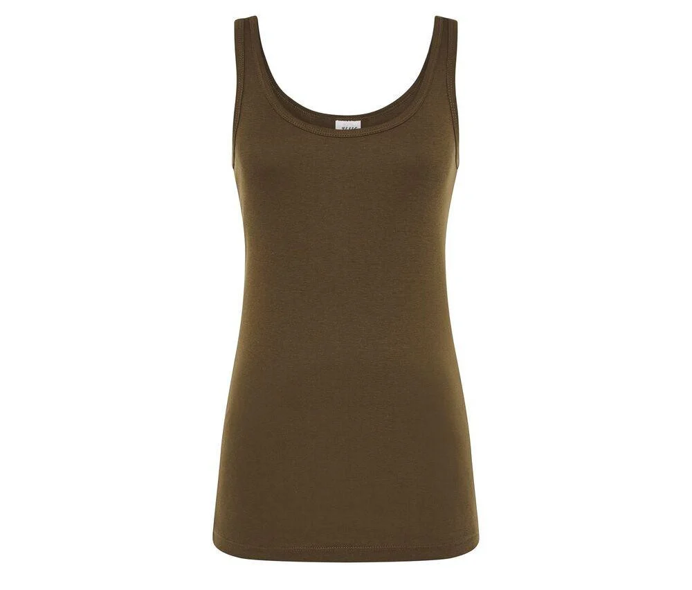 JHK JK422 Victoria Tanktop Dames – Khaki