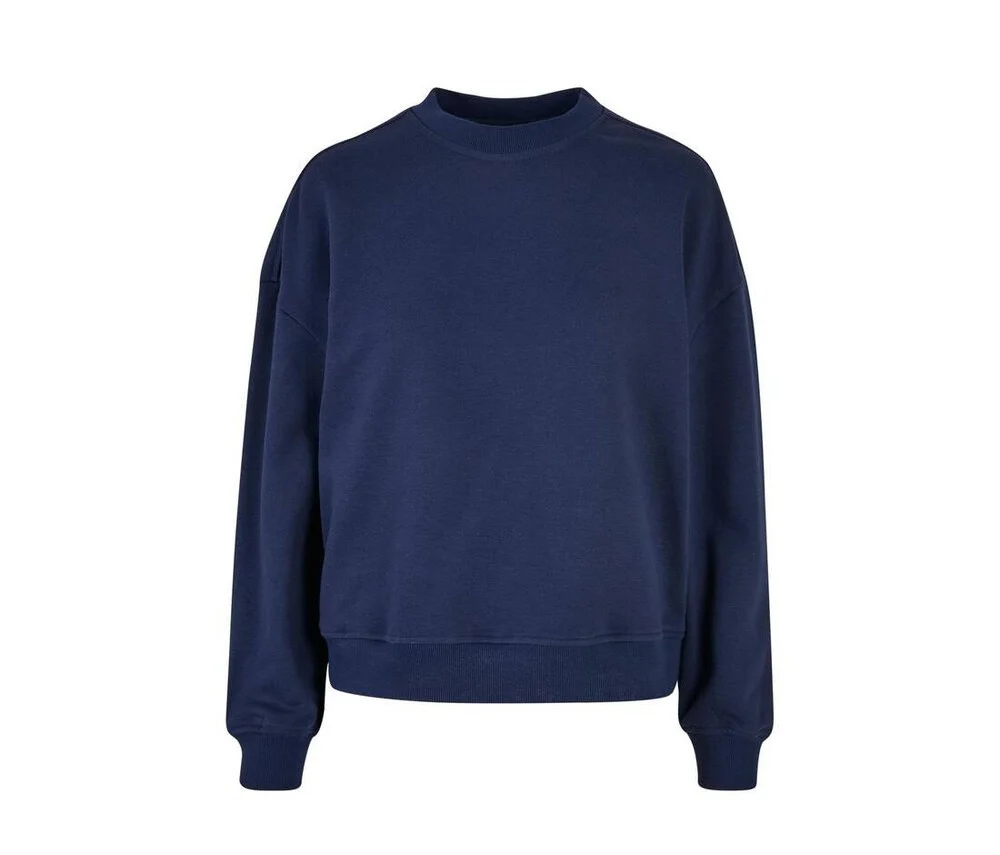 Build Your Brand BY212 Oversized Sweater Dames – Light Navy