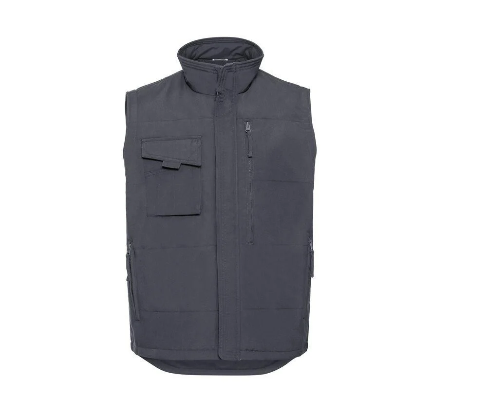 Russell JZ014 Werkbodywarmer Heren – Convoy Grey