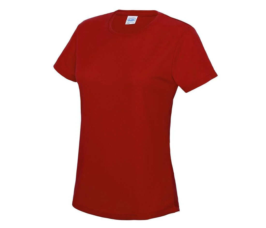 Just Cool JC005 Cool T Dames – Fire Red