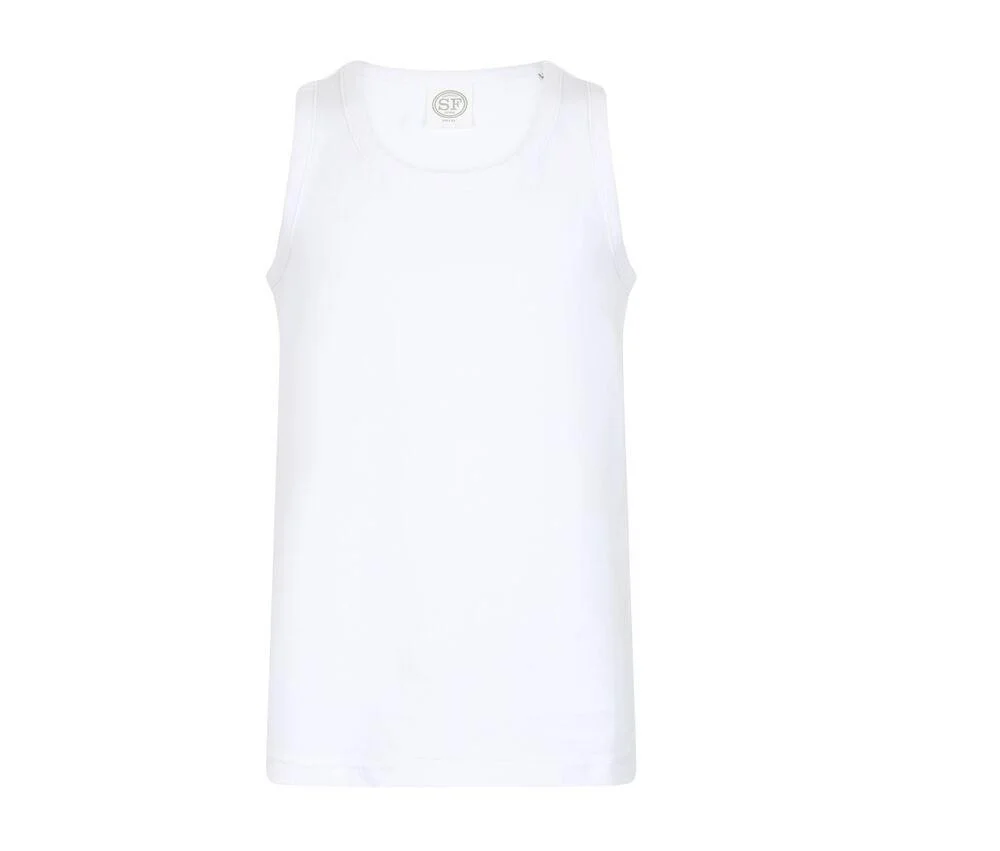 Skinnifit SM123 Feel Good Tanktop Kinderen – White