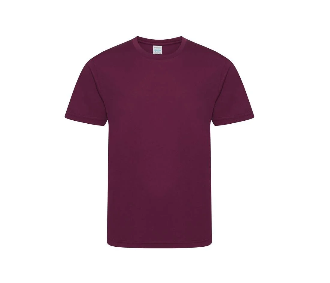 Just Cool JC001J Kids Cool T – Burgundy