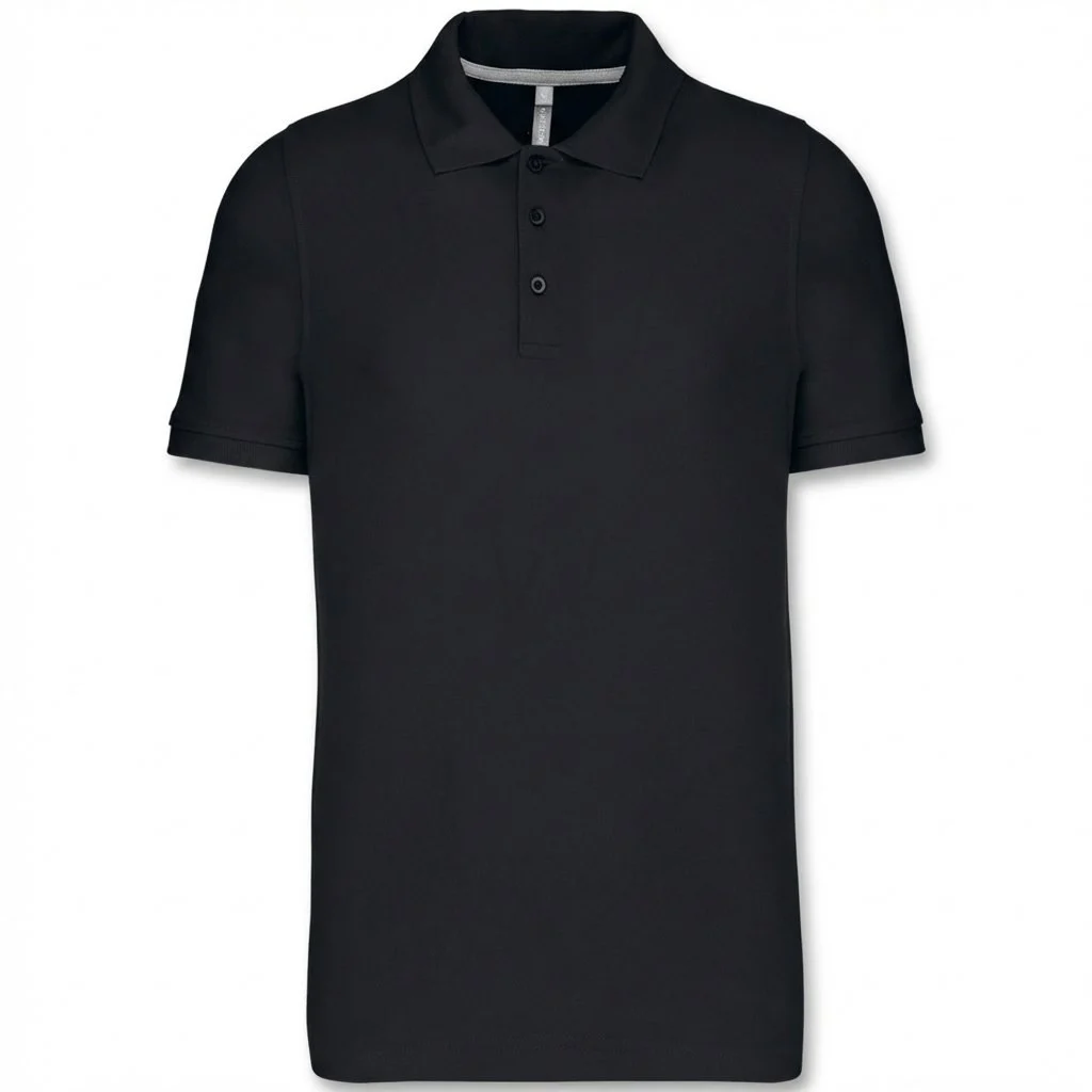Kariban K241 Polo Heren – Zwart