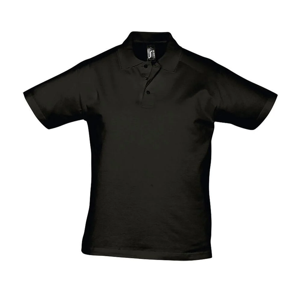 SOL'S 11377 Prescott Polo Heren – Diepzwart