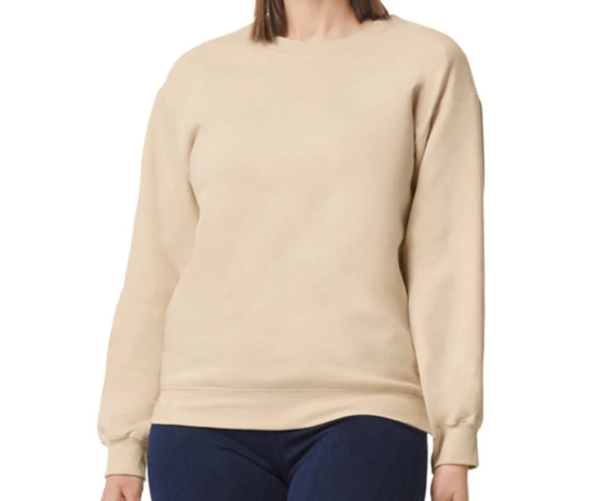 Gildan GNSF00 Unisex Sweater – Off White