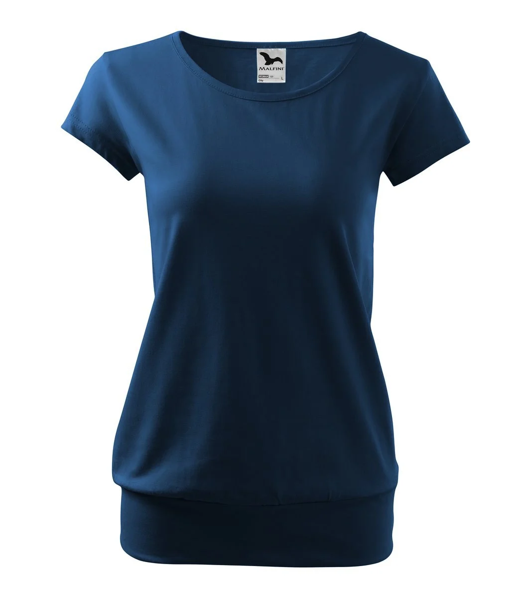 Malfini 120 T-shirt Dames – Middernachtblauw