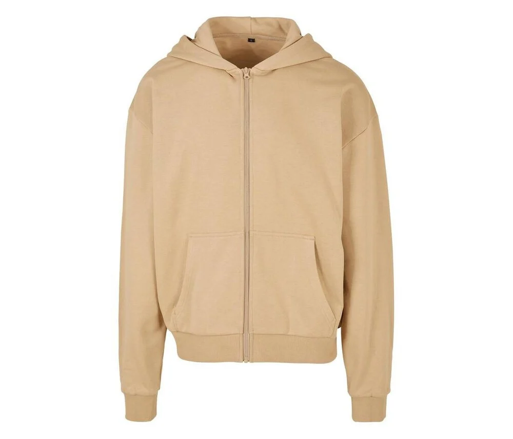 Build Your Brand BY192 Ultra Heavy Ritshoodie – Union Beige