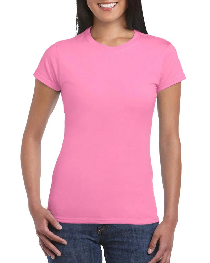 Gildan GN641 Softstyle T-shirt Dames – Azalea