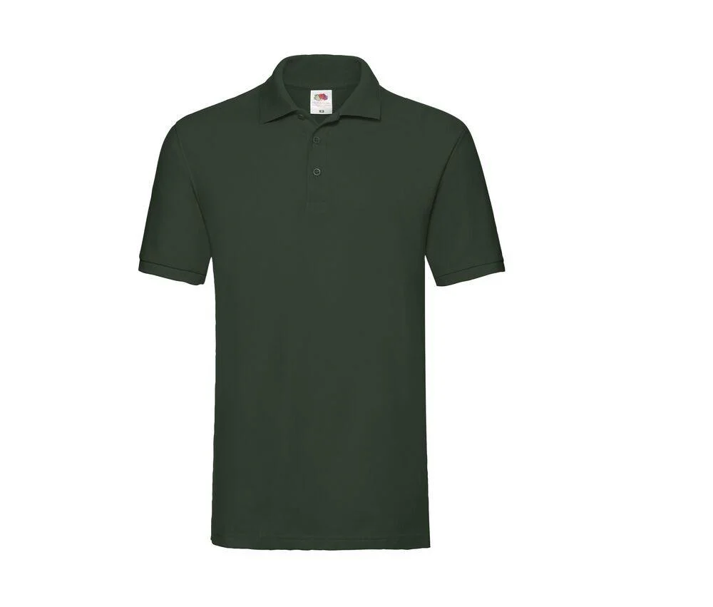 Fruit of the Loom SC385 Premium Polo – Bottle Green