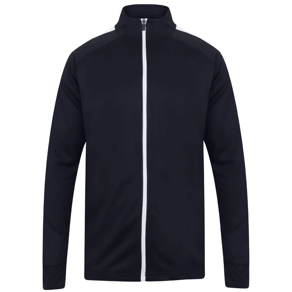 Finden & Hales LV871 Trainingsjack – Navy / White