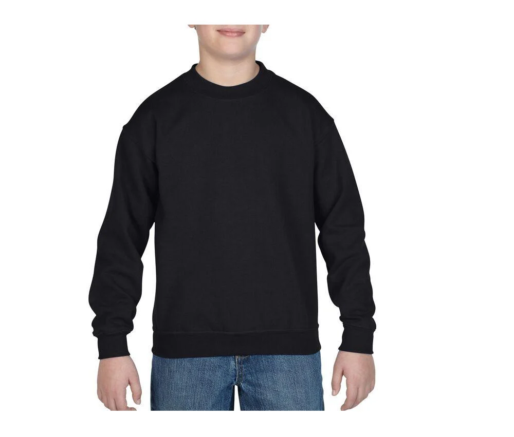 Gildan GN911 Heavy Blend Kindersweater – Black
