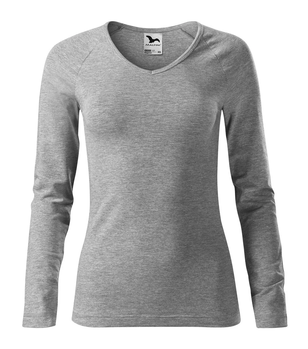 Malfini 127 Elegance T-shirt Dames – Donkerblauw grijs
