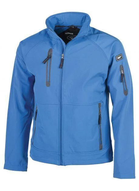Pen Duick PK770 Plymouth Softshell Jas Heren – Azure
