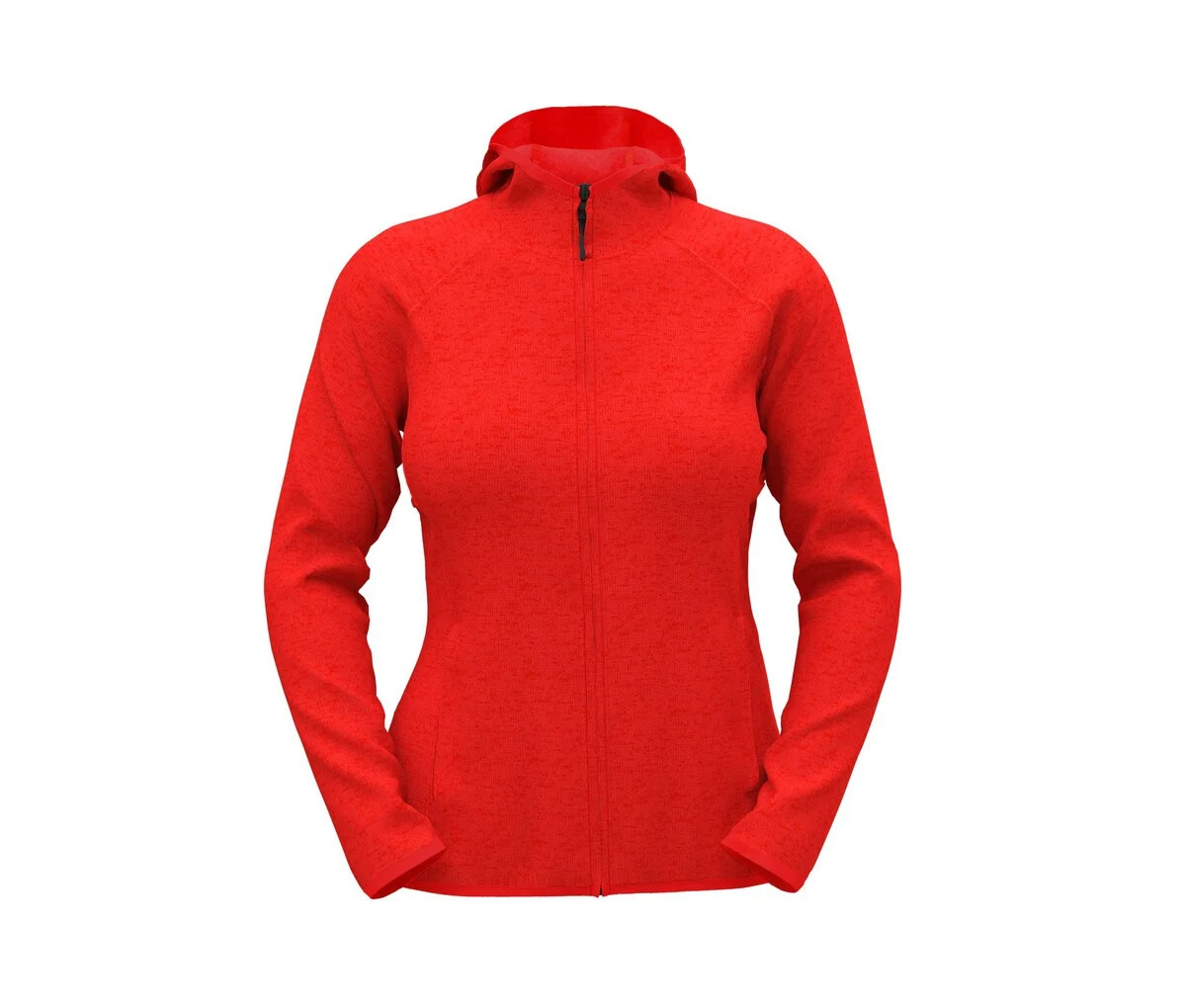 Stedman ST5560 Lux Fleecejas met Capuchon Dames – Scarlet Red Heather