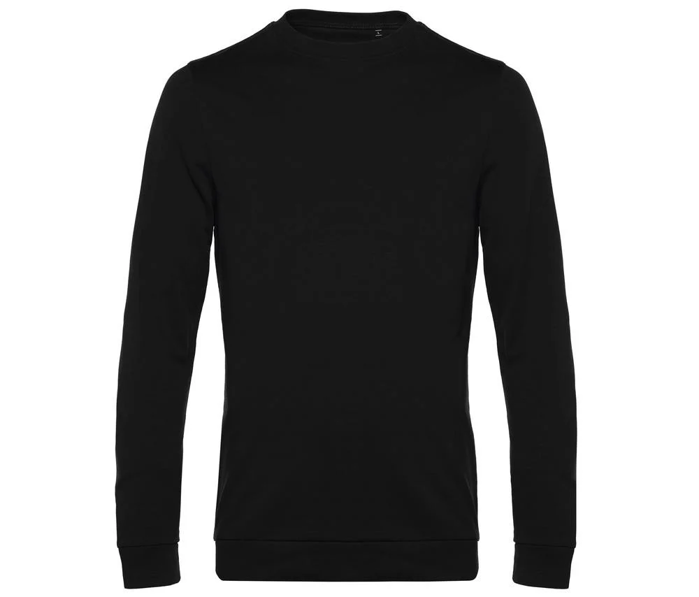 B&C BCU01W Sweater – Black Pure
