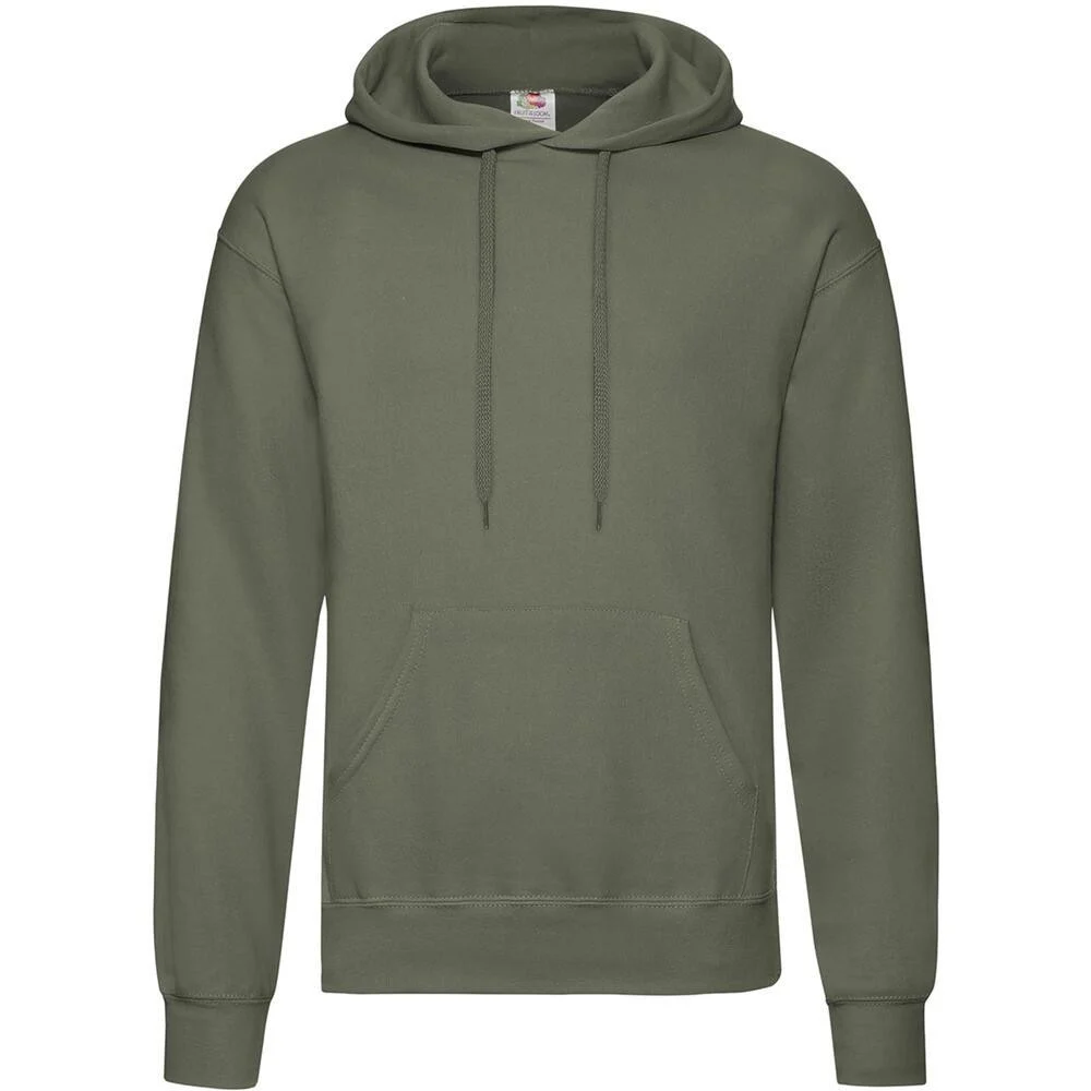 Fruit of the Loom SC270 Hoodie Sweatshirt Classic Olive