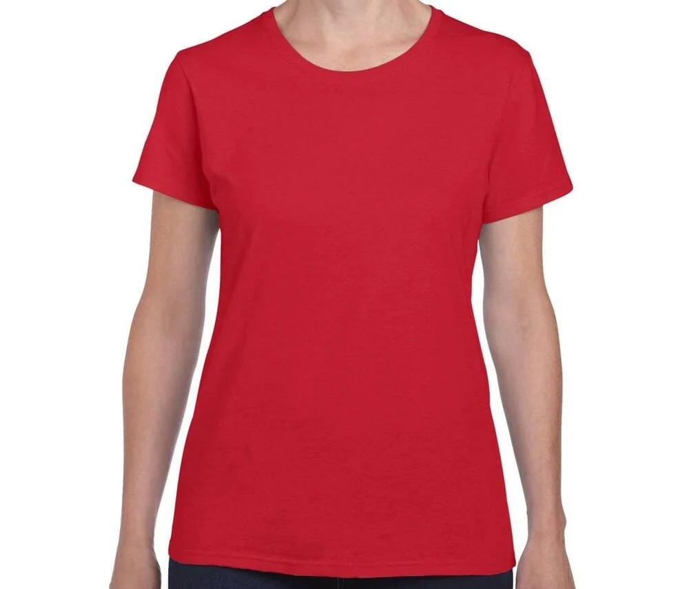 Gildan GN182 T-shirt Dames 180 – Red