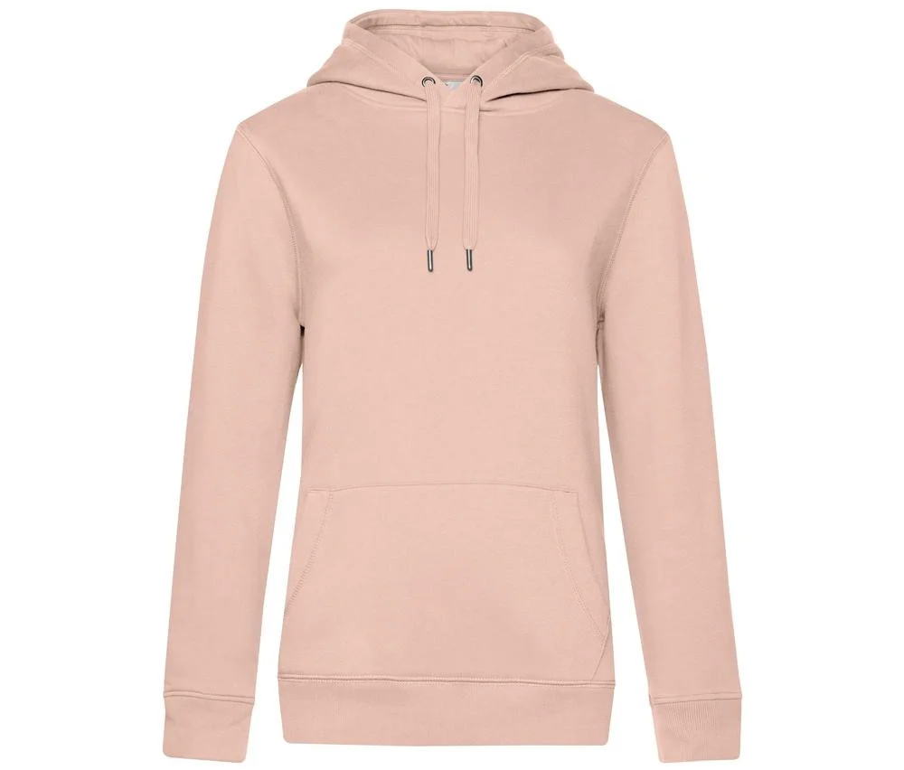 B&C BCW02Q Hoodie Queen – Soft Rose