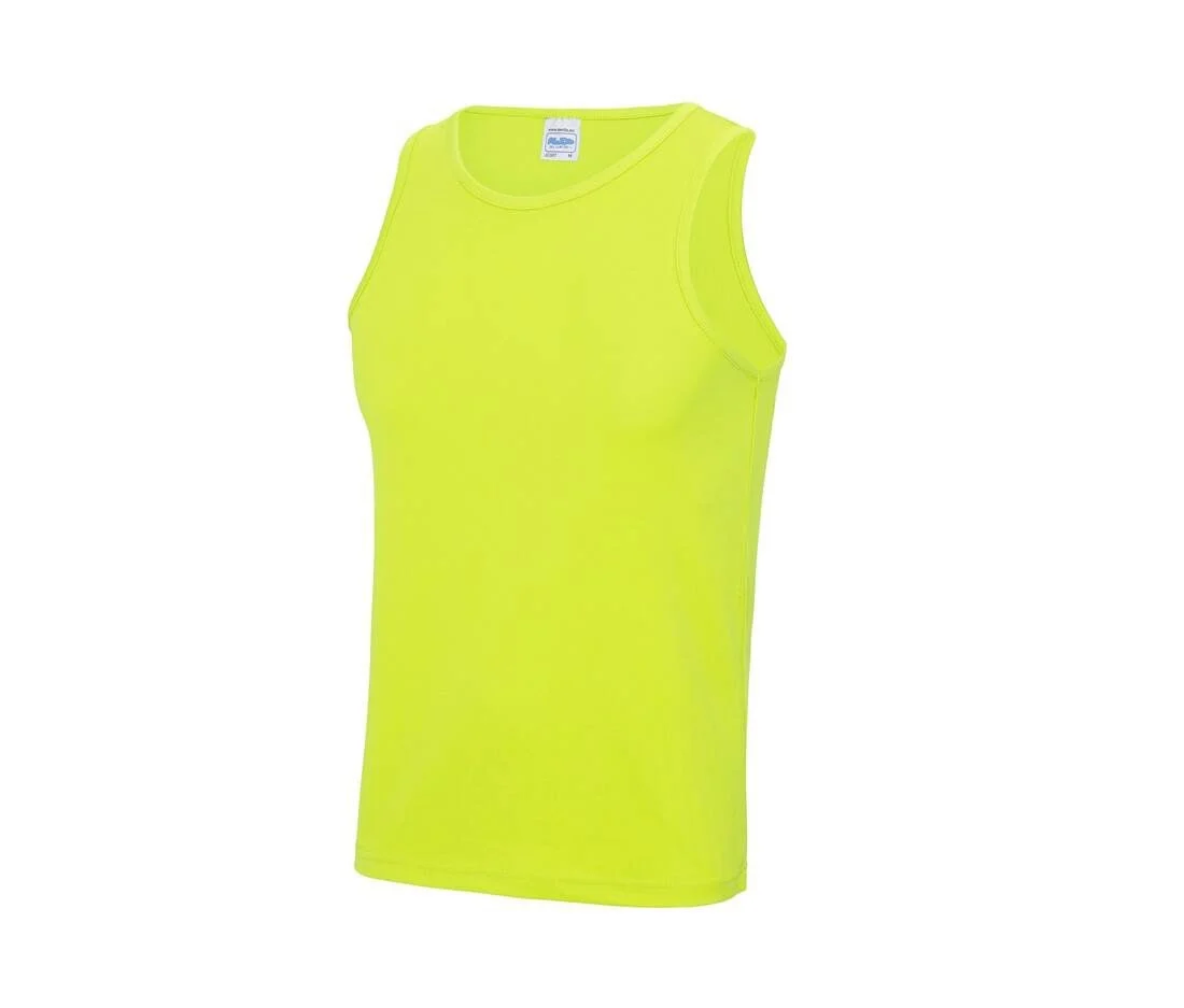 Just Cool JC007 Cool Sporttanktop – Electric Yellow