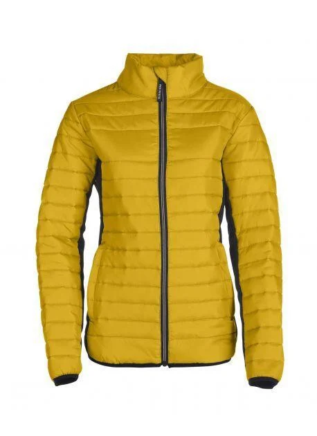 Pen Duick PK518 Boston Gewatteerde Jas Dames – Mustard/Black