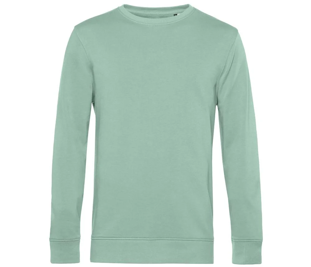 B&C BCU31B Biologische Sweater – Sage