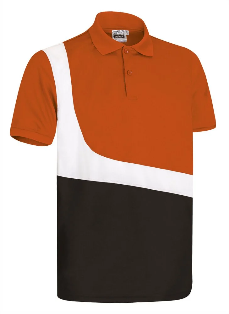 Valento POVAPAR Partner Polo – party orange-white-black