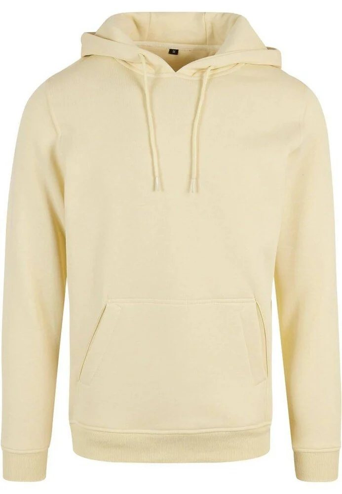 Build Your Brand BY011 Heavy Hoodie – Soft Yellow