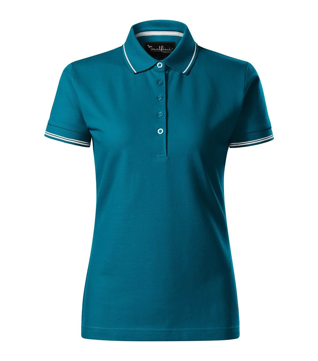 Malfini 253 Perfection Polo Dames – Metrole blauw