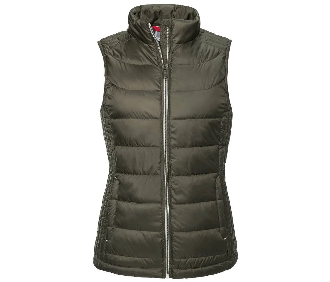 Russell RU441F Nano Gewatteerde Bodywarmer Dames – Dark Olive