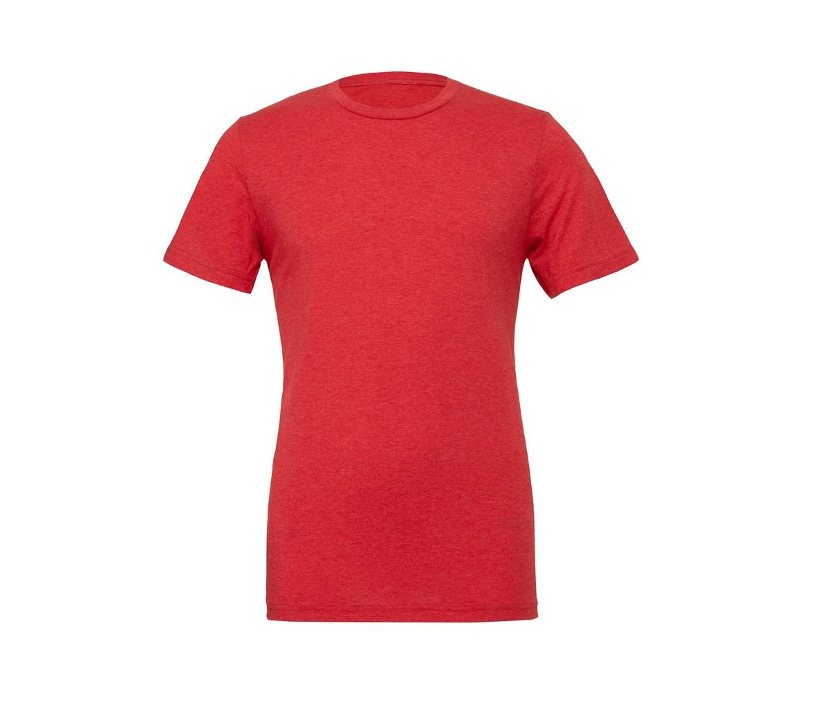 Bella+Canvas BE3413 Triblend T-shirt Heren – Red Triblend