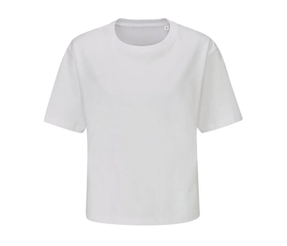 Mantis MT198 Cropped Heavy T-shirt Dames – White