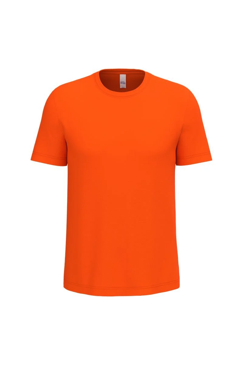 iDeal Basic Brand IB300 Mercury Sport T-shirt Heren – Ideal Fluorescent Orange