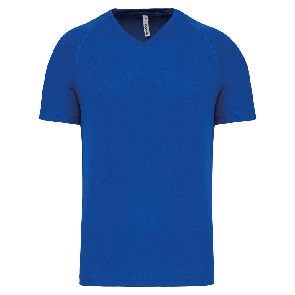 Proact PA476 Sport T-shirt V-hals Heren – Sportief Koningsblauw