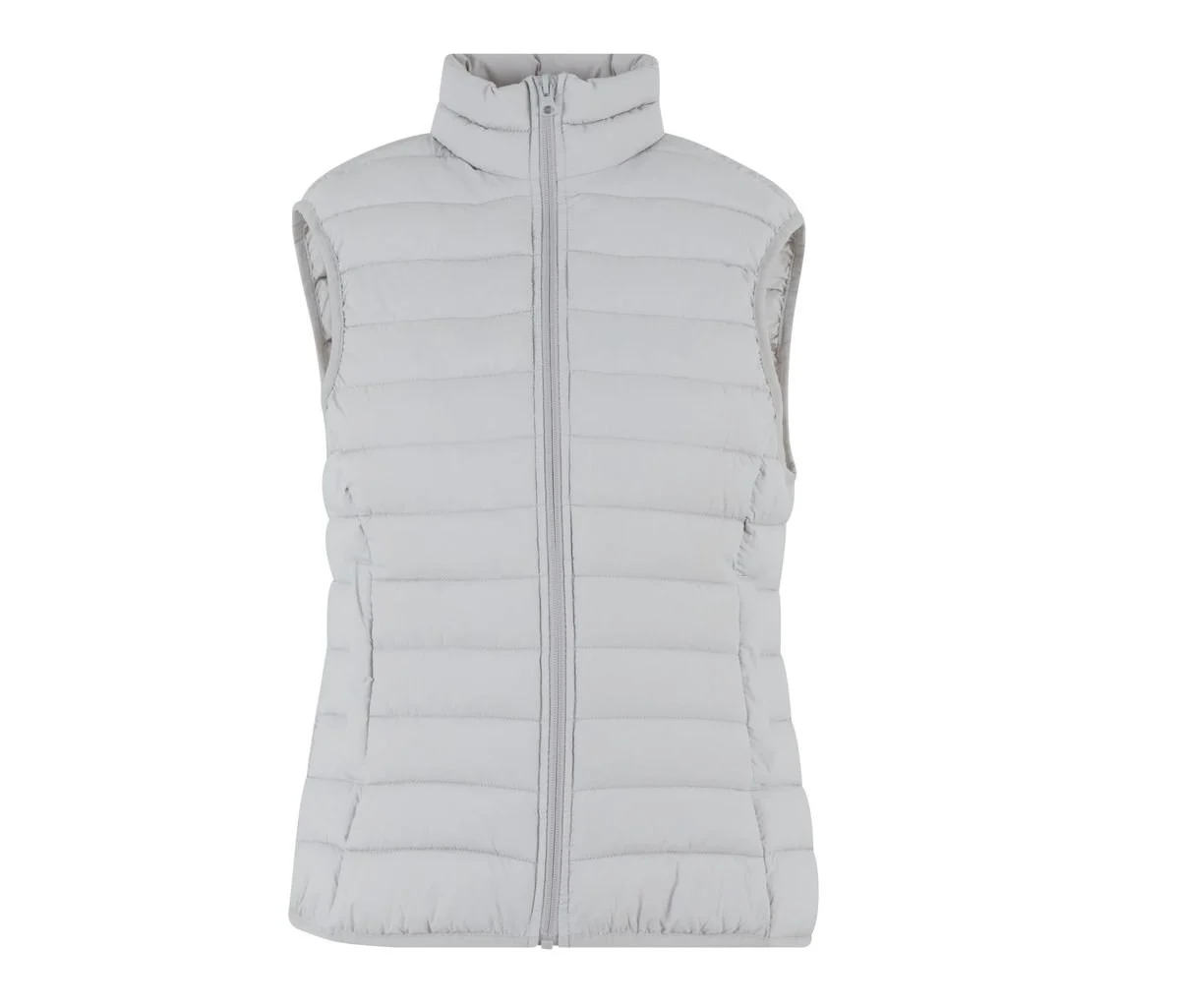 New Morning Studios NM032 Light Puffer Gewatteerde Bodywarmer Dames – Light Asphalt