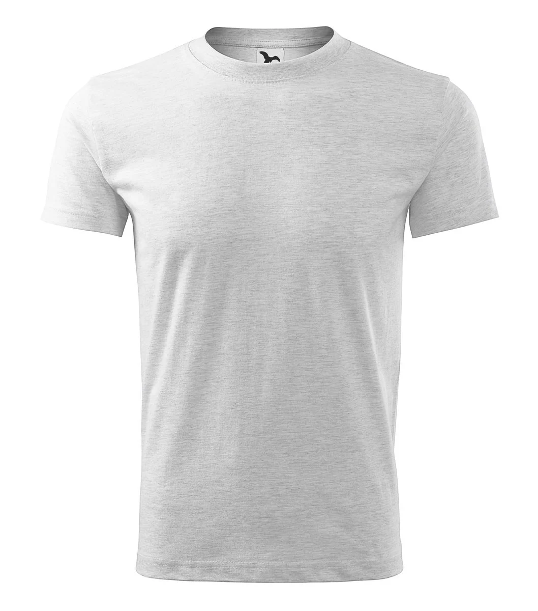 Malfini 132 T-shirt Heren – gris chiné helder