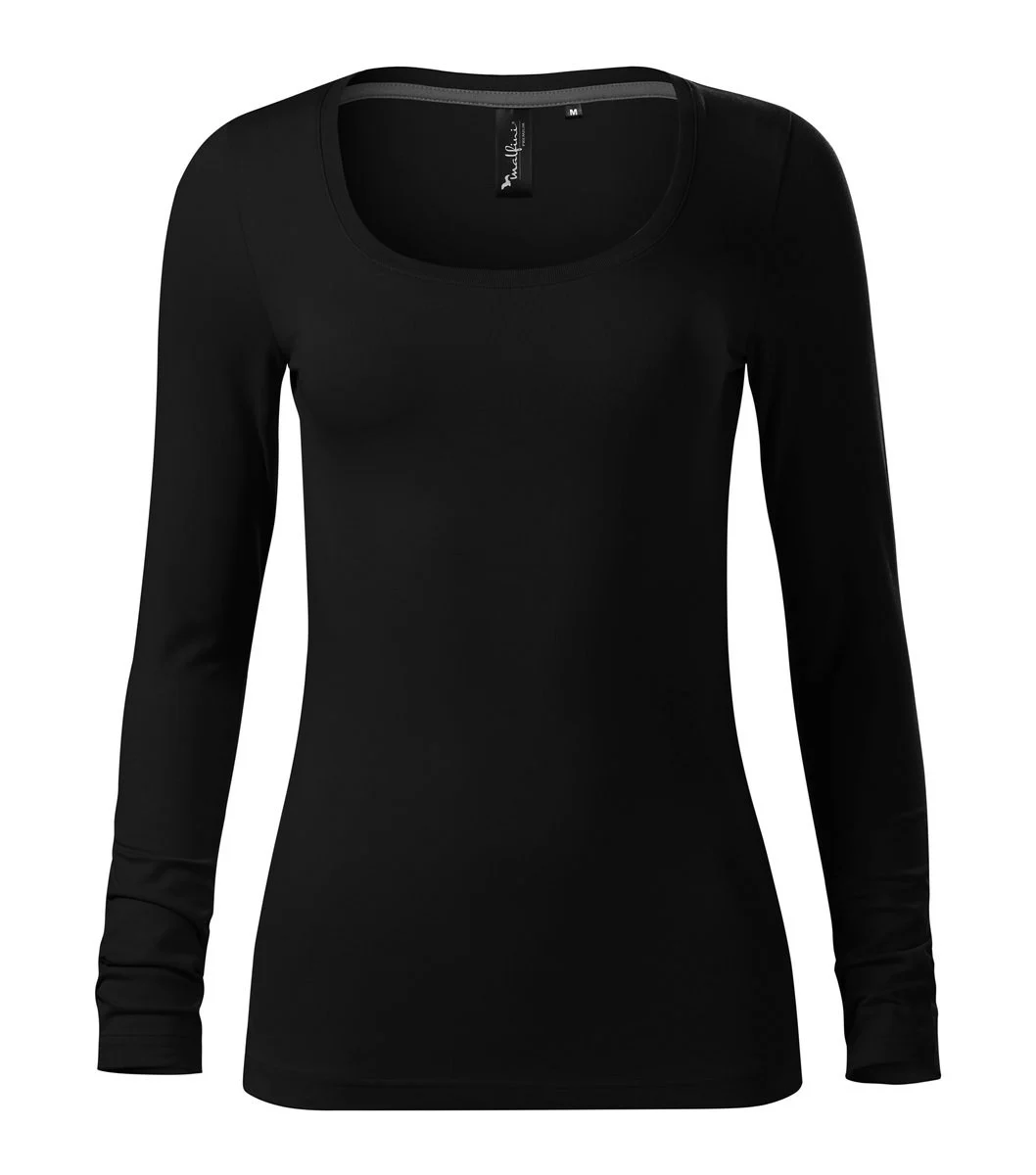 Malfini 156 T-shirt Lange Mouwen Dames – Zwart