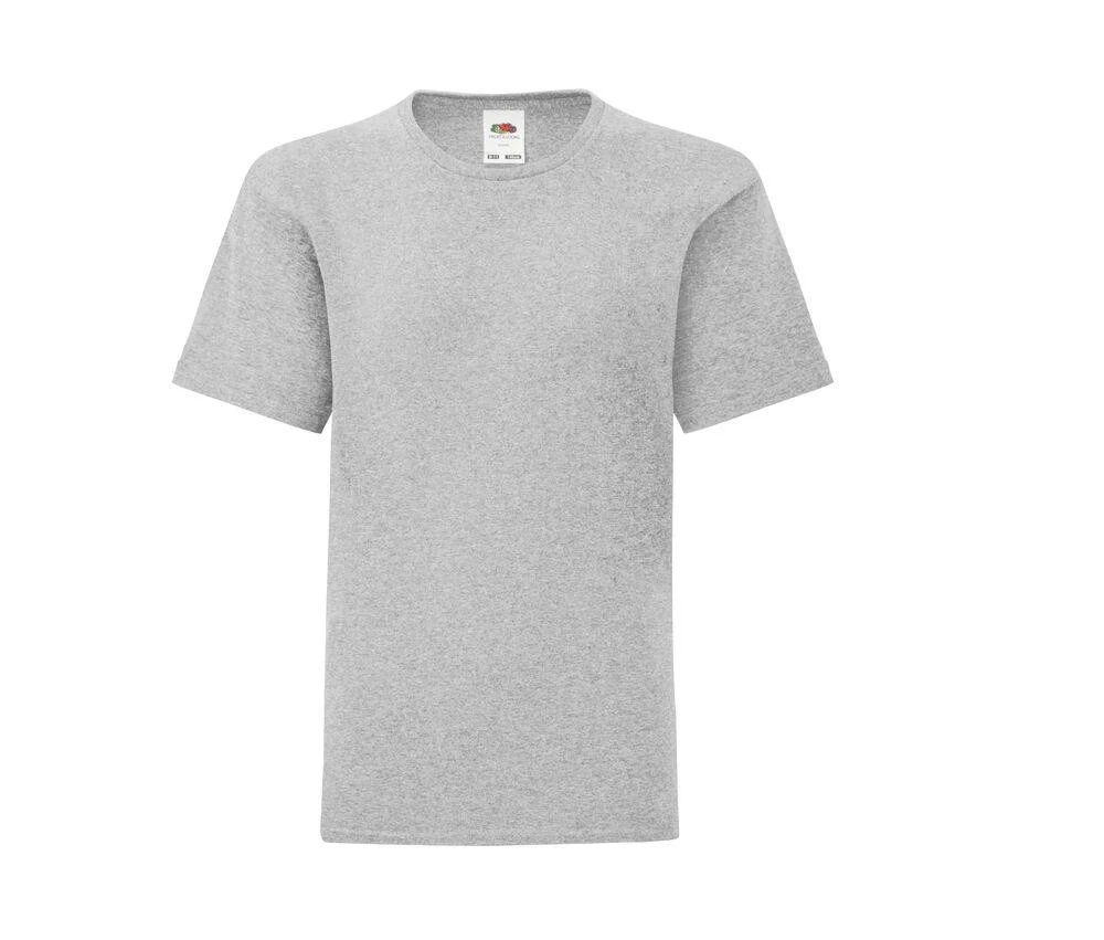 Fruit of the Loom SC6123 Kinder T-shirt – Heather Grey