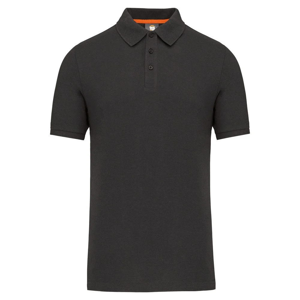 WK. Designed To Work WK207 Polo Heren – Donkergrijs